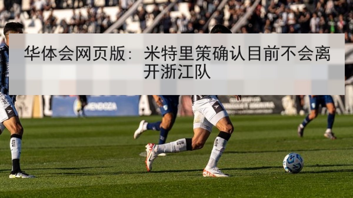 华体会网页版: 米特里策确认目前不会离开浙江队 华体会网页版: 米特里策确认目前不会离开浙江队